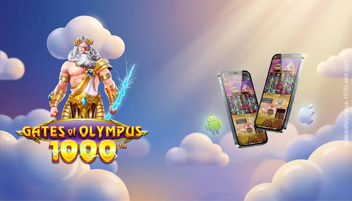O aplicativo móvel Gates of Olympus 1000 oferece todas as funcionalidades e uma jogabilidade fluida